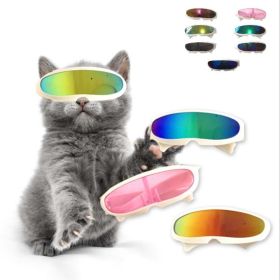 Pet Goggles Sunglasses Photography Props Pet Accessories (Color: Pink, type: Pets)