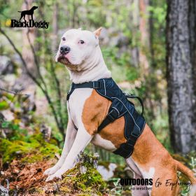 Multi-Use Support Dog Harness, Hiking and Trail Running, Service and Working, Everyday Wear-black XH (size: L)